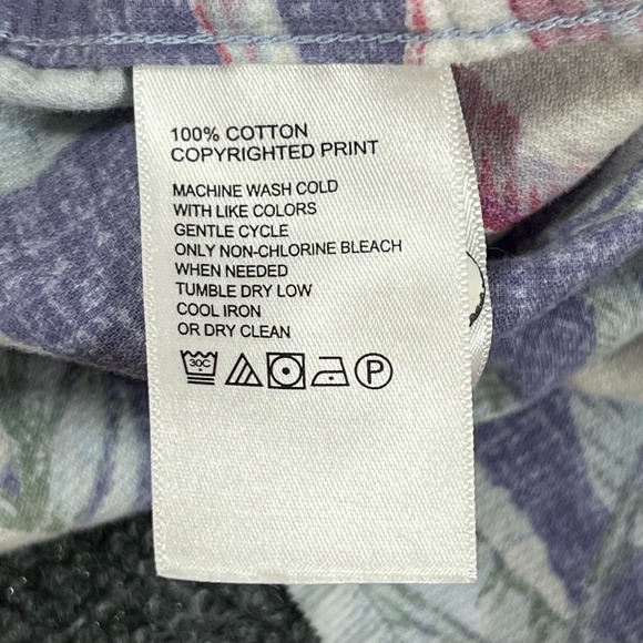 Men's Tommy Bahama Coastline Cord Long Sleeve Button-Up Tropical Shirt Size 2XLB - Picture 12 of 14